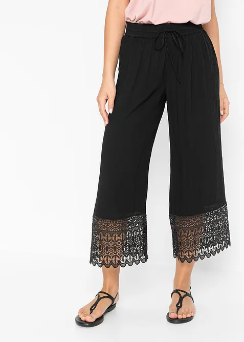 Jupe-culotte en viscose, bonprix