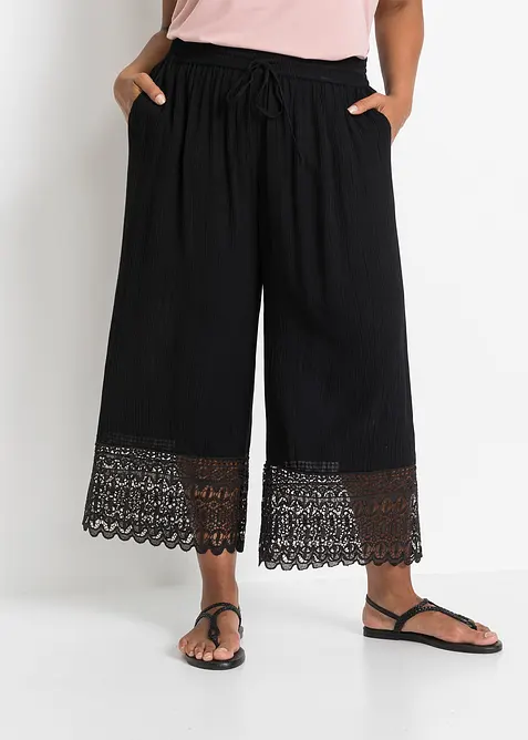 Jupe-culotte en viscose, bonprix