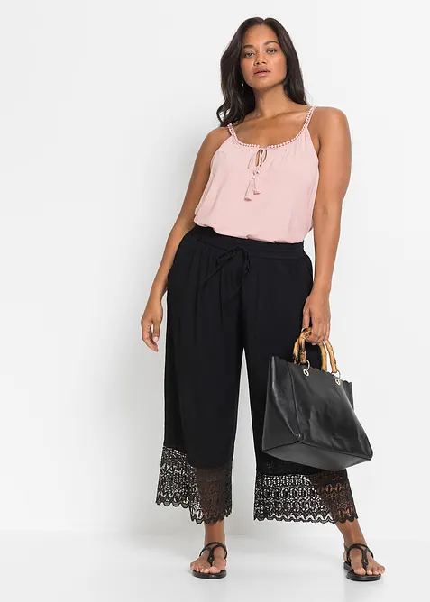 Jupe-culotte en viscose, bonprix