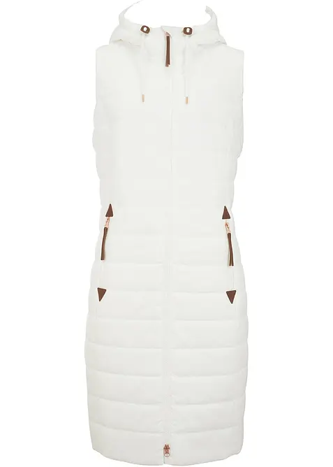 Doudoune longue sans manches, bonprix