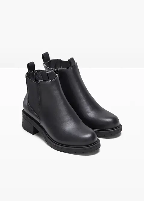 Bottines Chelsea à semelle crantée, bonprix