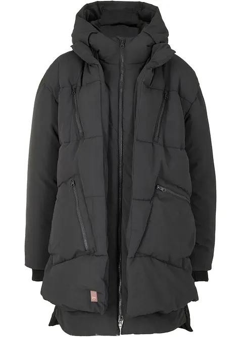 Doudoune oversize à capuche, bonprix