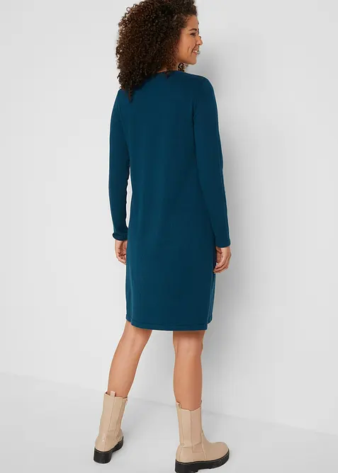 Robe pull en coton majoritaire, bonprix