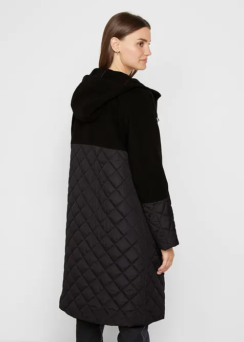 Manteau bi-matière, bonprix