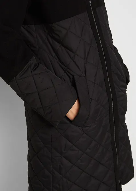 Manteau bi-matière, bonprix