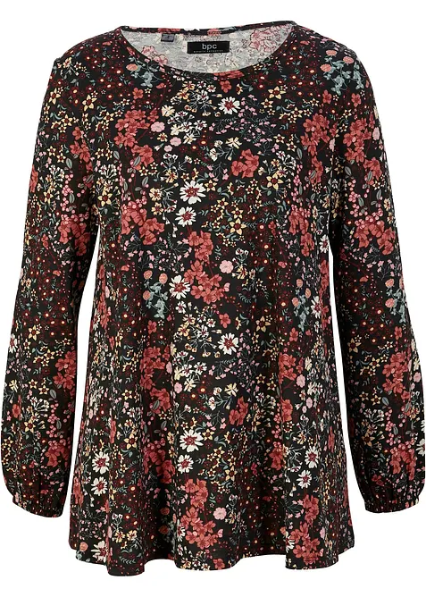 Tunique en jersey coton imprimé, bonprix