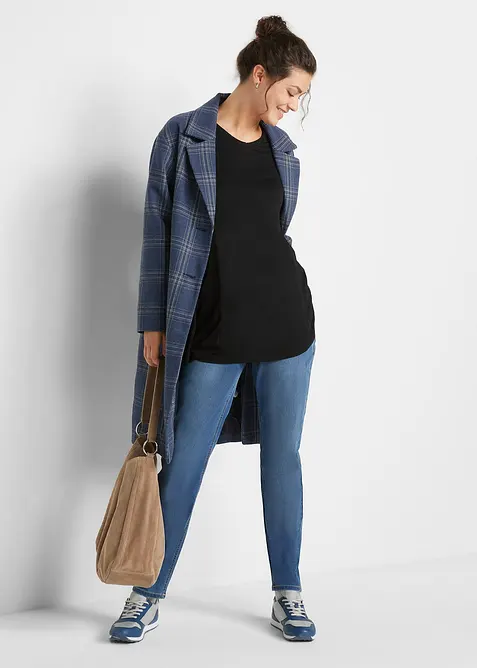 T-shirt à manches longues en viscose douce, bonprix