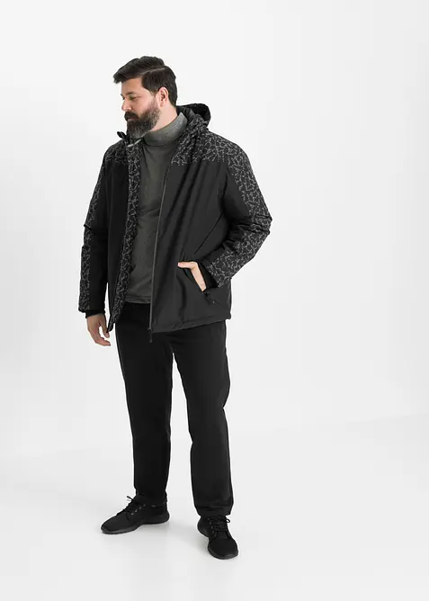 Pantalon de jogging en coton avec poches zippées pratiques, bonprix