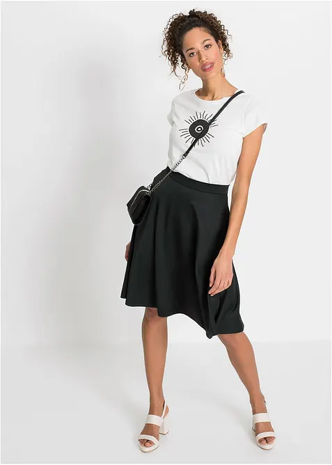 Jupe douce en néoprène, bonprix