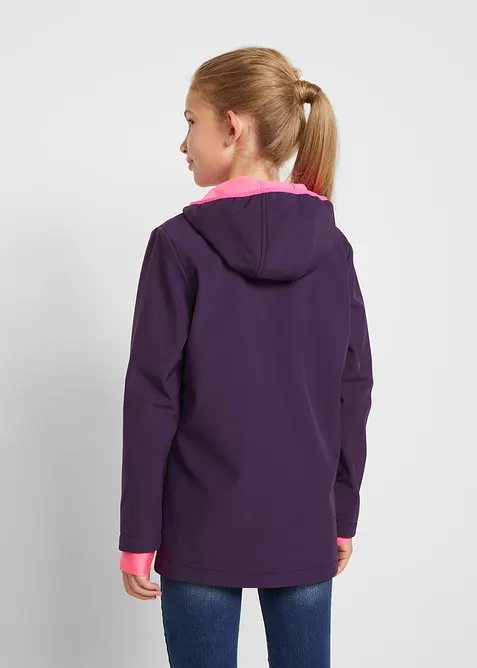 Veste softshell imperm&eacute;able &agrave; capuche, bonprix