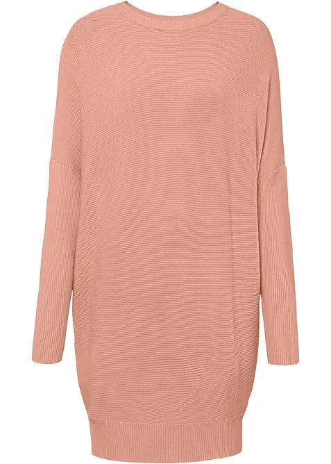 Pull long en viscose mélangée, bonprix