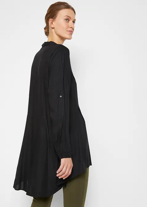 Chemisier 100% viscose, long derrière, bonprix