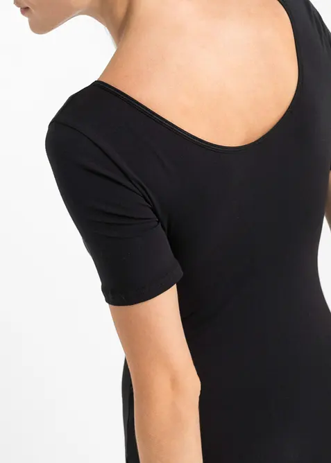 Body coton manches coude, bonprix