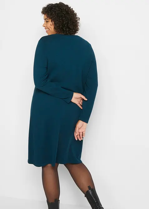 Robe pull en coton majoritaire, bonprix