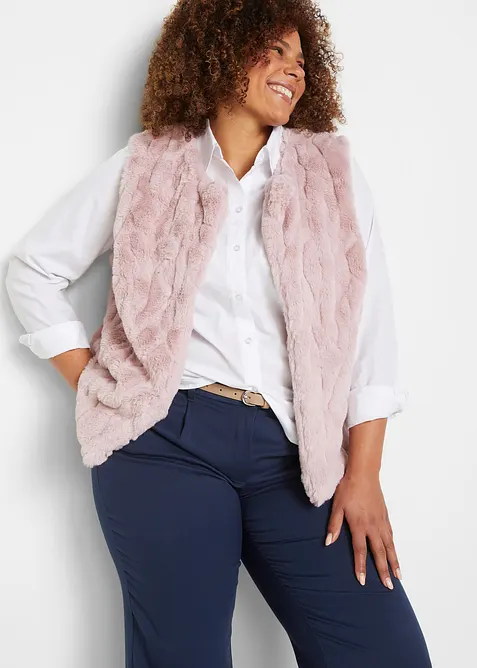 Gilet sans manches doux et moelleux, bonprix