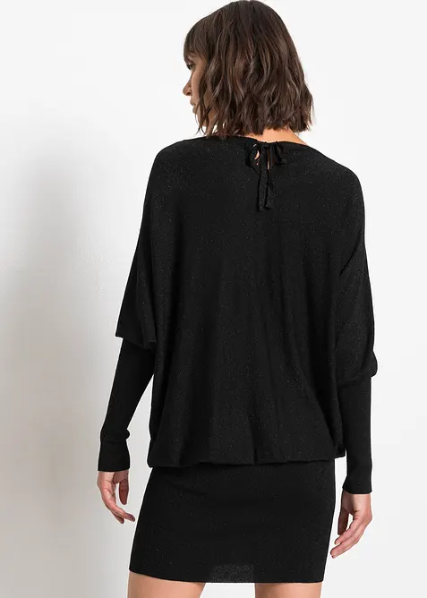 Robe fluide en maille de viscose mélangée, bonprix