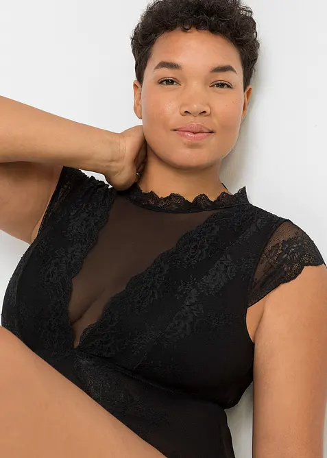 Body en dentelle délicate, bonprix