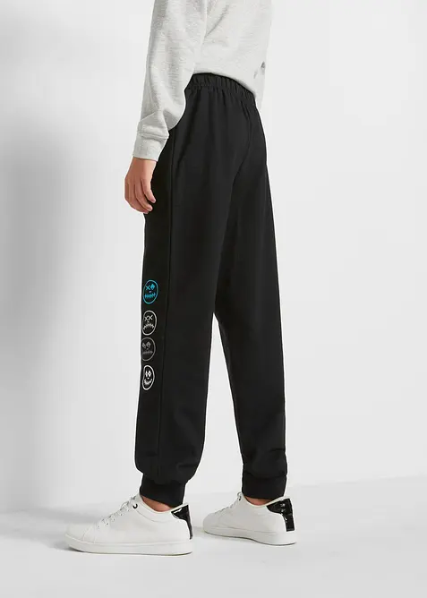 Pantalon de jogging en coton mélangé doux, bonprix