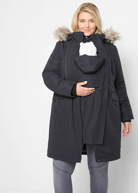 Manteau de grossesse 3-en-1 coupe-vent et imperméable avec fonction portage, bonprix