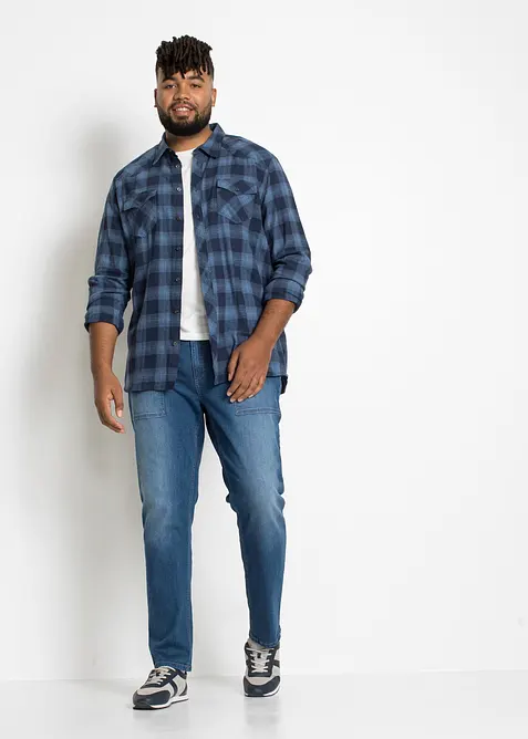 Chemisier en flanelle 100% coton, bonprix