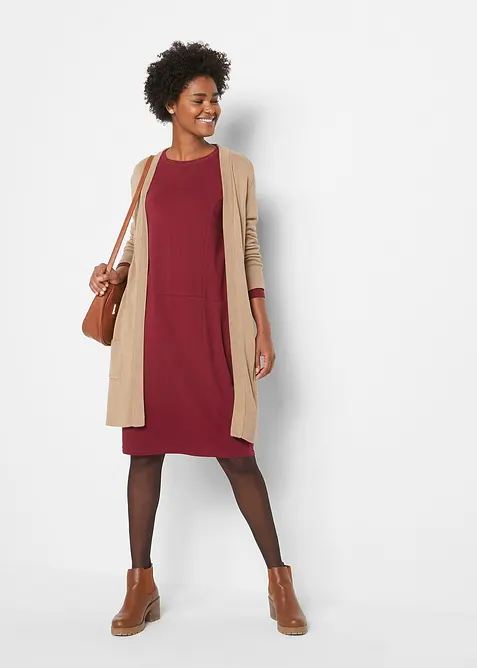 Robe de forme ovoïde en jersey, bonprix