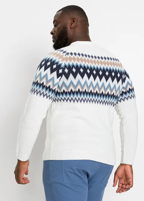 Pull norvégien avec acrylique recyclé, bonprix