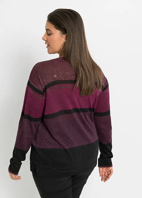 Pull en fine maille, viscose majoritaire, bonprix