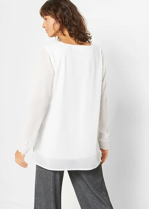 Longue tunique-blouse, bonprix