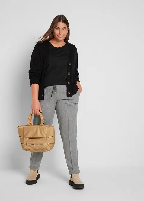 T-shirt long 100% coton, bonprix