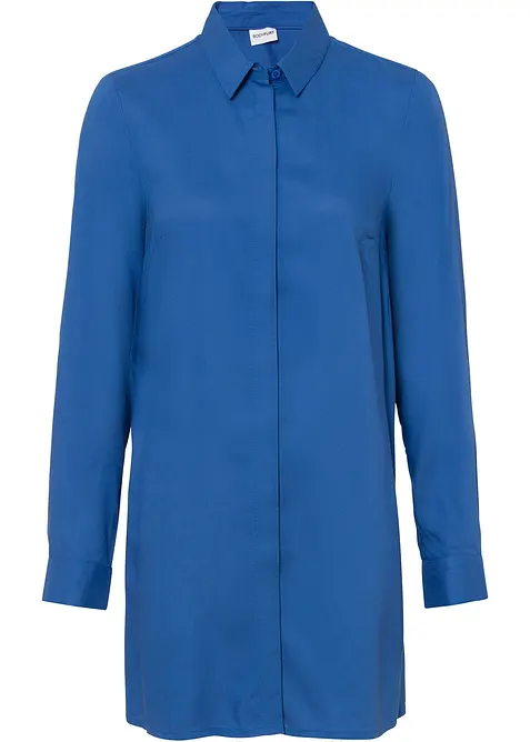 Chemisier long en viscose fluide, fendu sur les côtés, bonprix