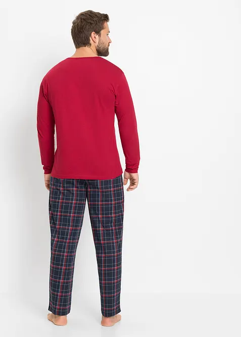 Pyjama 100% coton à manches longues, bonprix