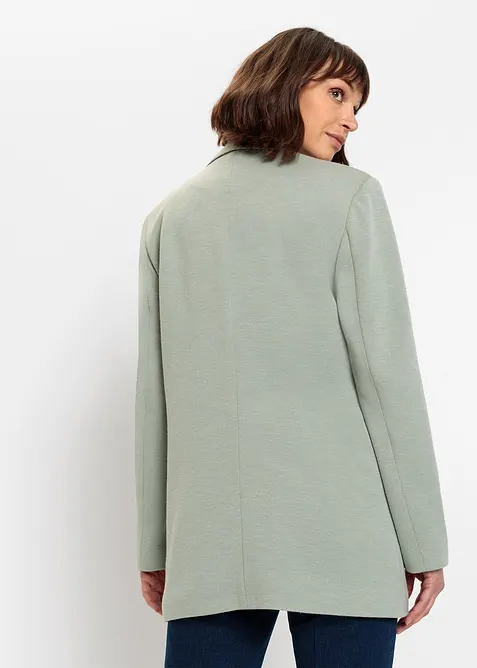 Blazer long en jersey avec poches, bonprix