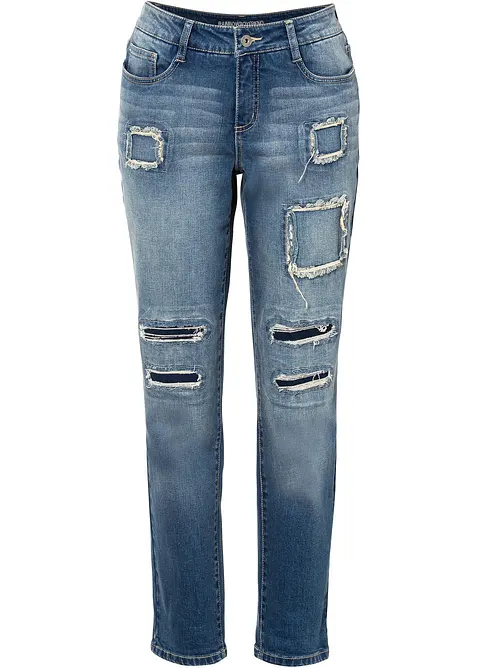 Jean boyfriend taille mi-haute, bonprix