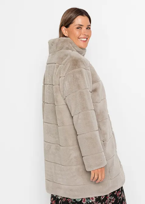 Manteau pelucheux, bonprix