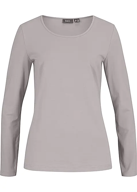 Lot de 2 T-shirts manches longues, bonprix