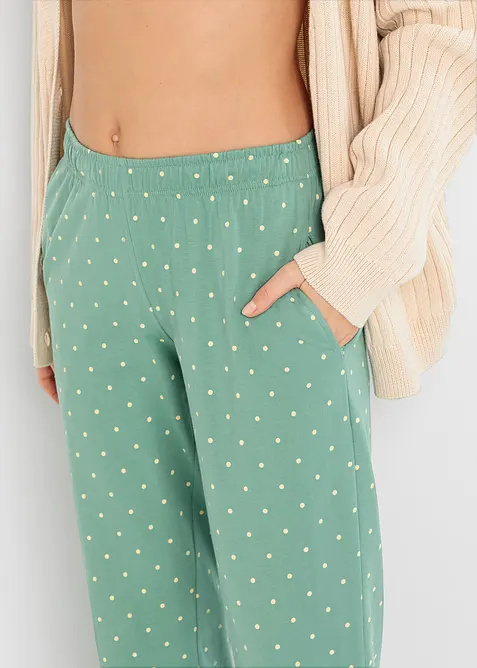 Lot de 2 pantalons de pyjama 100% coton, bonprix