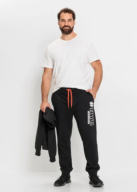 Pantalon de jogging avec polyester recycl&eacute;, bonprix