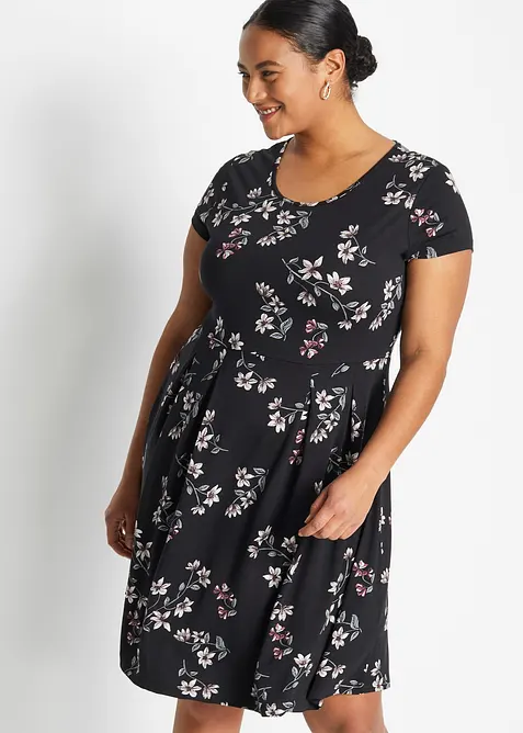 Robe en jersey viscose extensible, bonprix