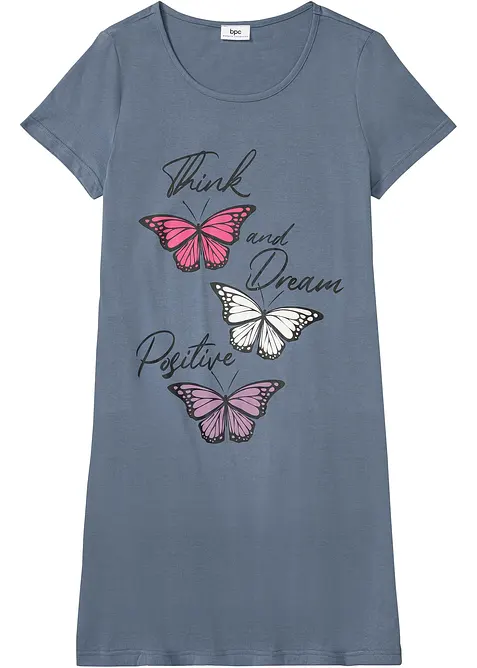 Chemise de nuit courte 100% coton, bonprix