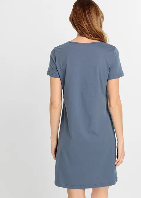 Chemise de nuit courte 100% coton, bonprix