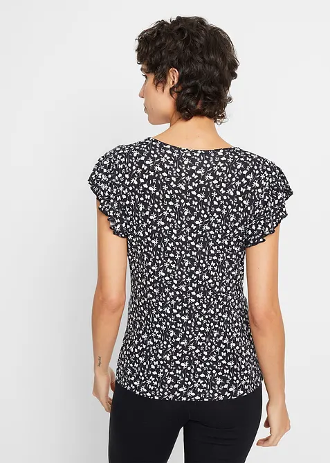 Blouse en jersey viscose extensible, bonprix