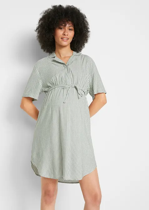Robe-chemise de grossesse et d’allaitement en viscose fluide, bonprix