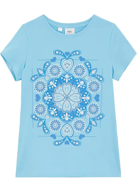 T-shirt fille en coton, bonprix