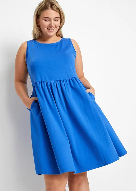 Robe à poches en jersey 100% coton, bonprix