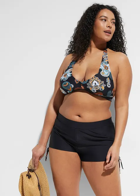 Short de bain avec slip intégré, bonprix