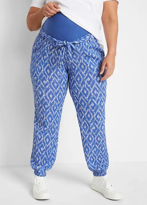 Léger pantalon de grossesse en viscose, loose, bonprix