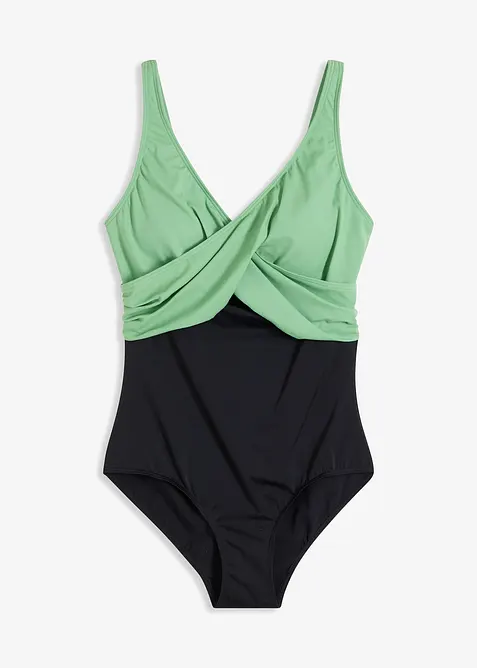 Maillot 1 pi&egrave;ce en polyamide recycl&eacute;, bonprix