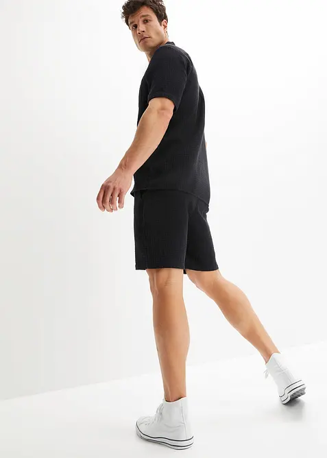 Chemise manches courtes en gaze 100% coton, bonprix