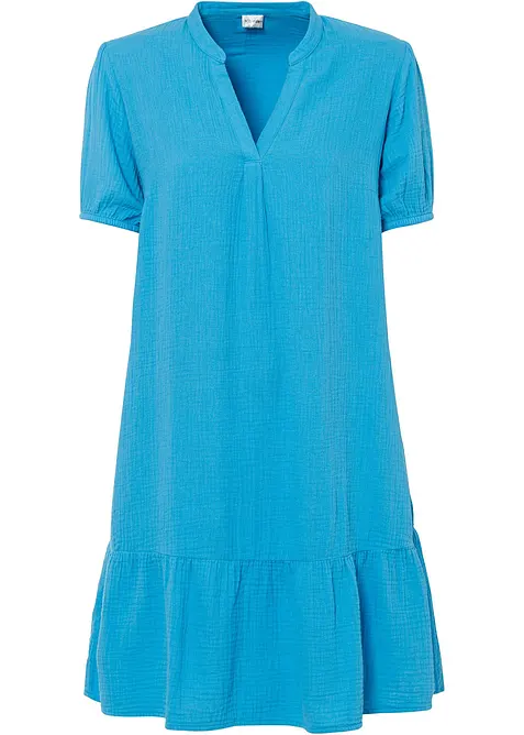 Robe courte en gaze de coton, bonprix