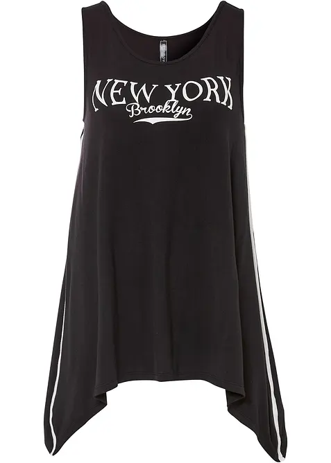 Débardeur long en viscose douce, bonprix